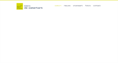 Desktop Screenshot of bistrodewaterkant.be